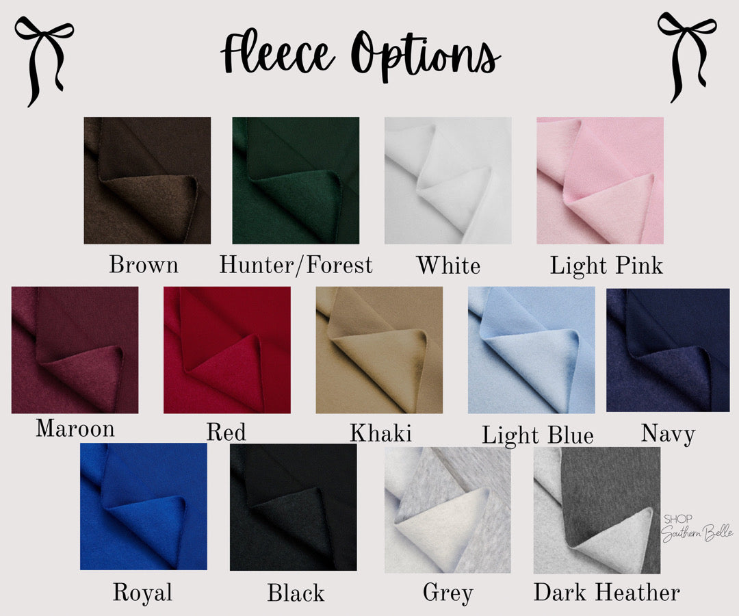 CUSTOM Fleece Sweatshirt