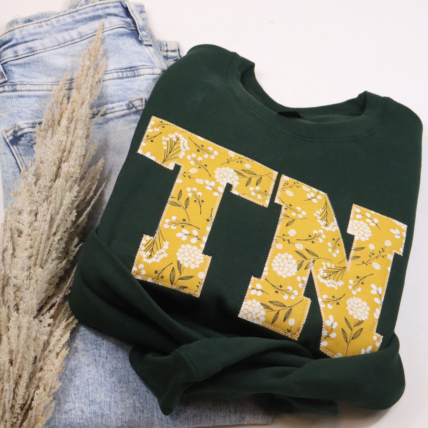 CUSTOM Fall Floral Sweatshirt