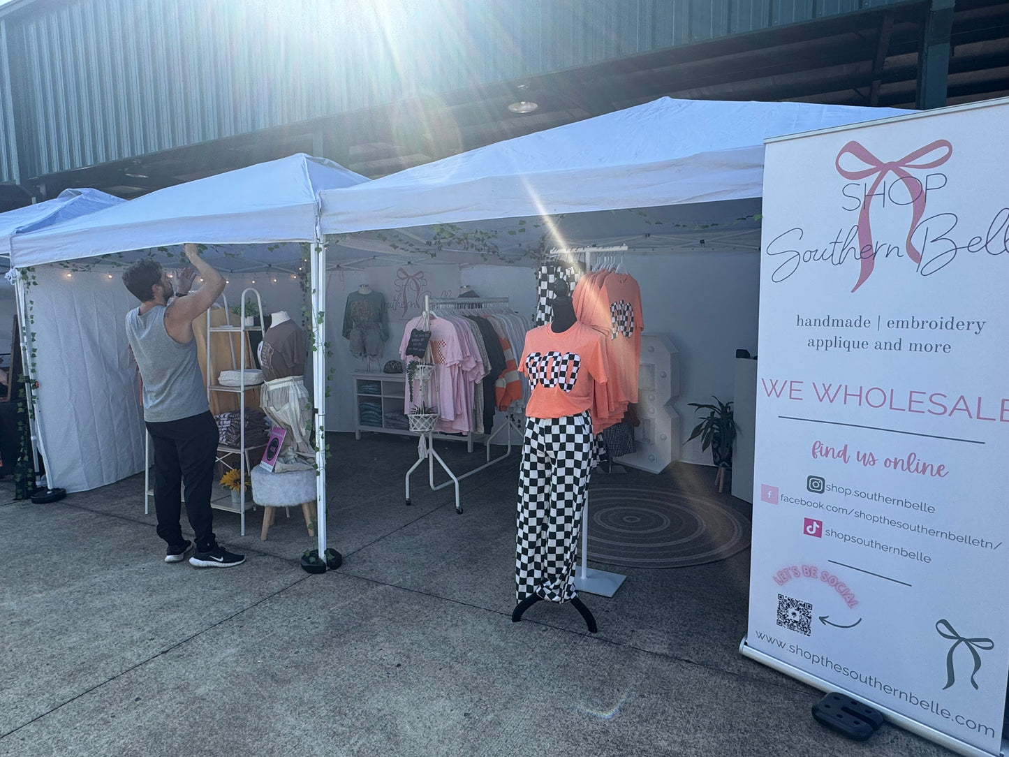 Black Checkerboard Pants