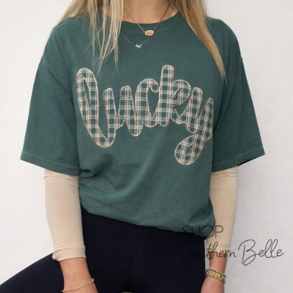 Plaid Lucky Short Sleeve