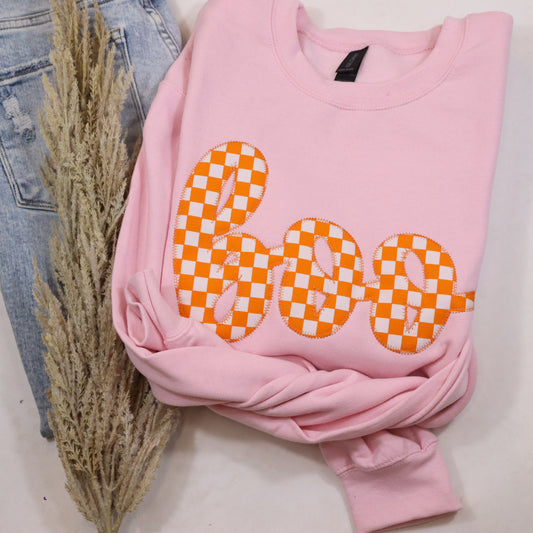Pink Boo Sweatshirt