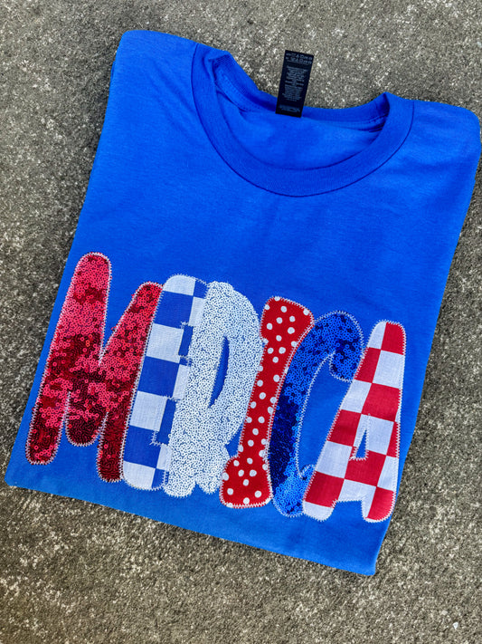 Merica Modge Podge Short Sleeve