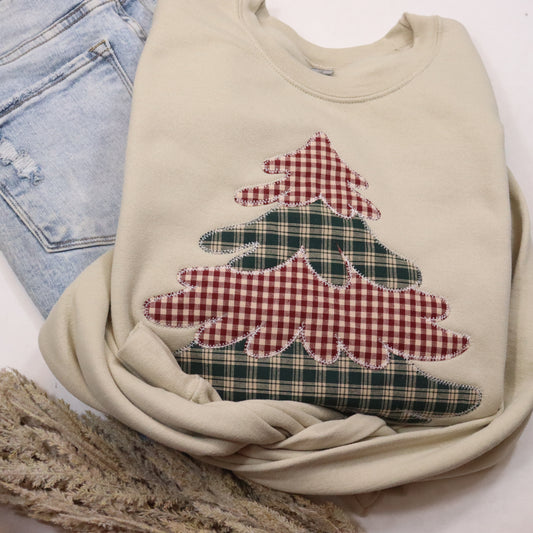 Sand Christmas Tree Sweatshirt