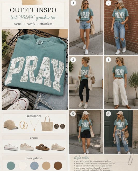 Dark Sage Pray Short Sleeve