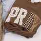 Brown Pray Sweatshirt