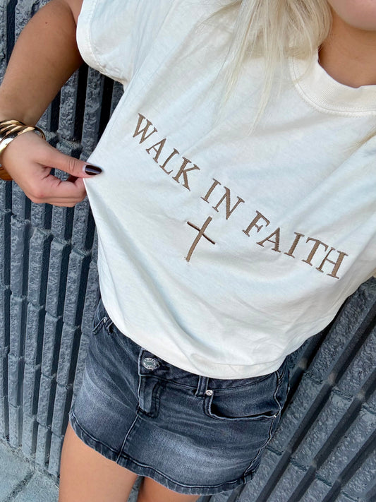 Walk In Faith Short Sleeve