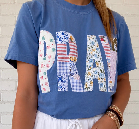Cottage Modge Podge  Pray Short Sleeve