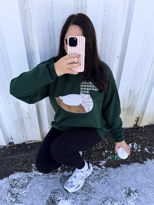 Cottage Mallard Duck Sweatshirt