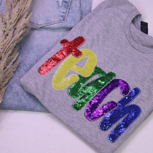 Colorful Teach Short Sleeve