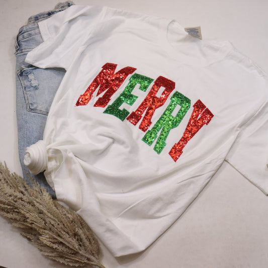 White Merry Short Sleeve