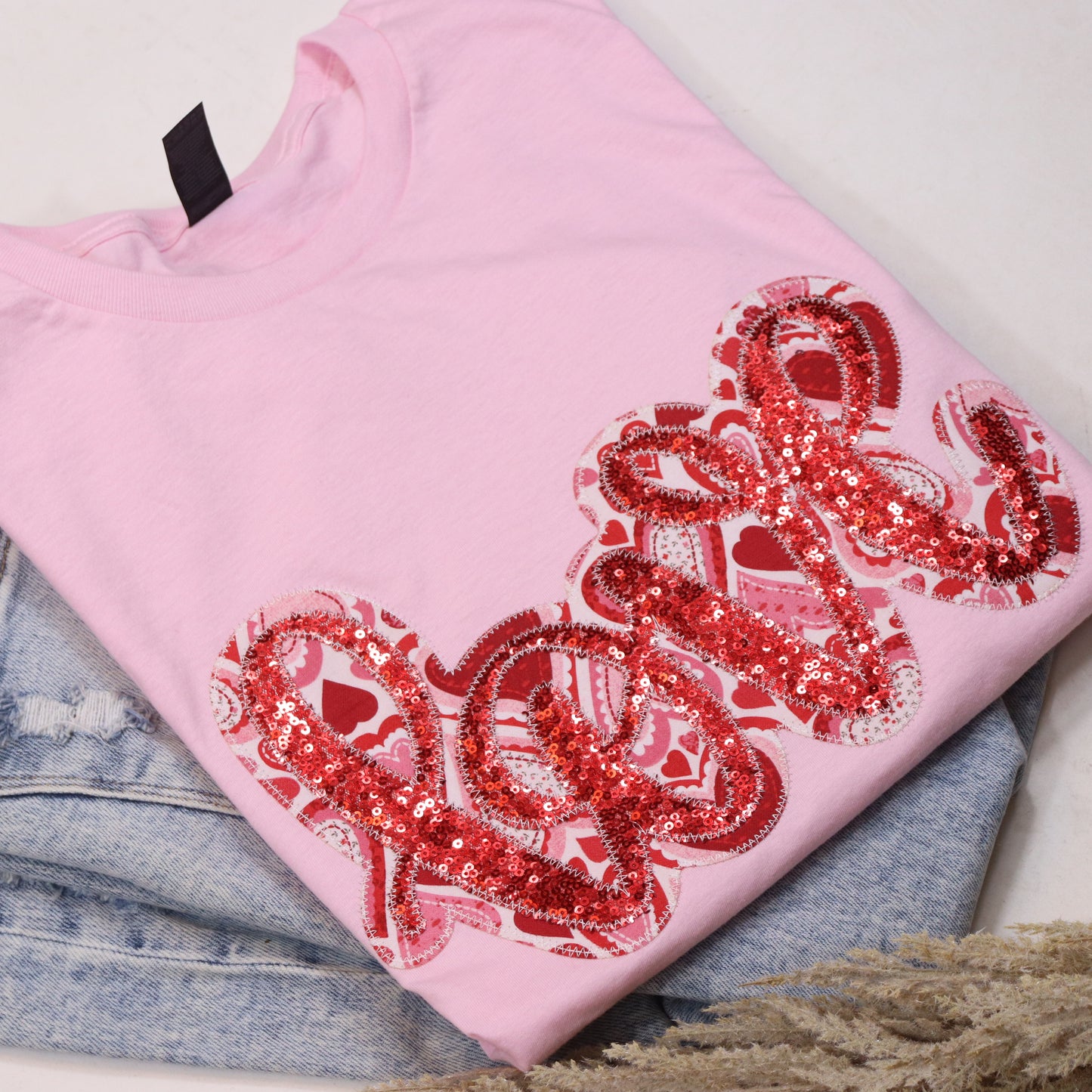 Double Layer Love Short Sleeve