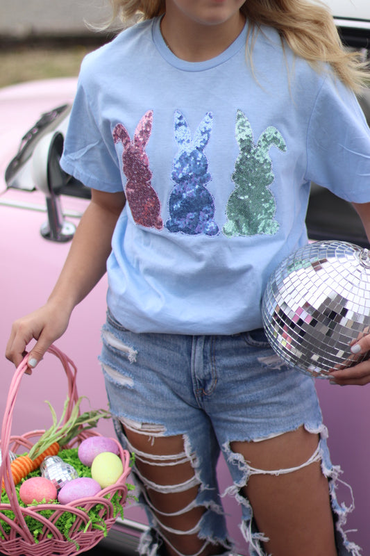 Easter Bunny Trio Short Sleeve