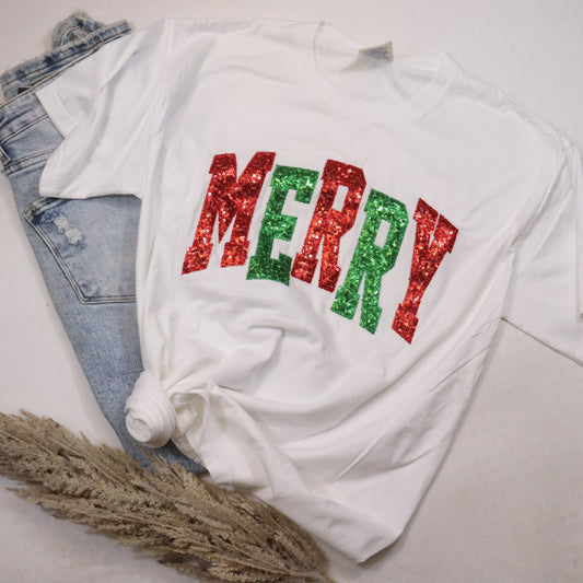 White Merry Short Sleeve