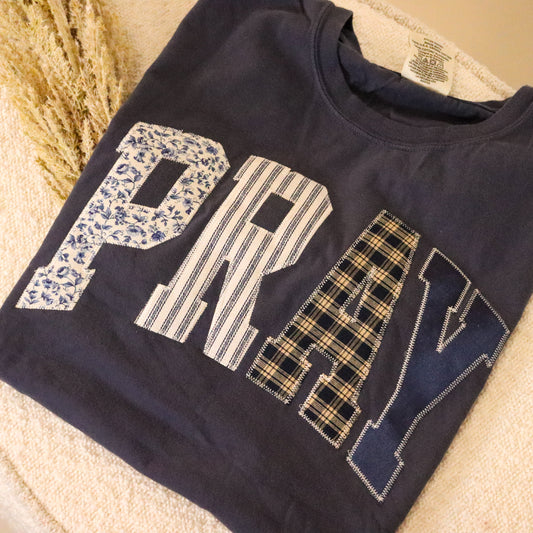 Denim Pray Short Sleeve