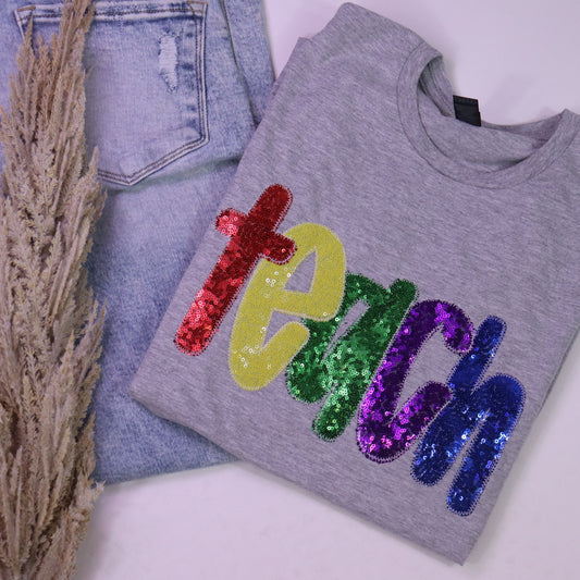 Colorful Teach Short Sleeve