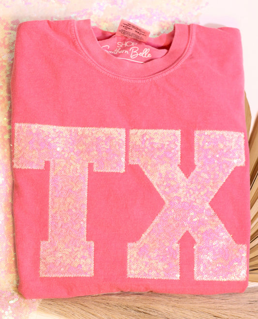 Spring Sequins Short Sleeve - ANY STATE