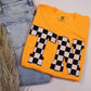 CUSTOM State Check Pigment Dyed Short Sleeve