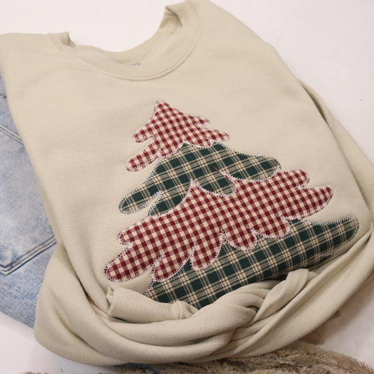 Sand Christmas Tree Sweatshirt