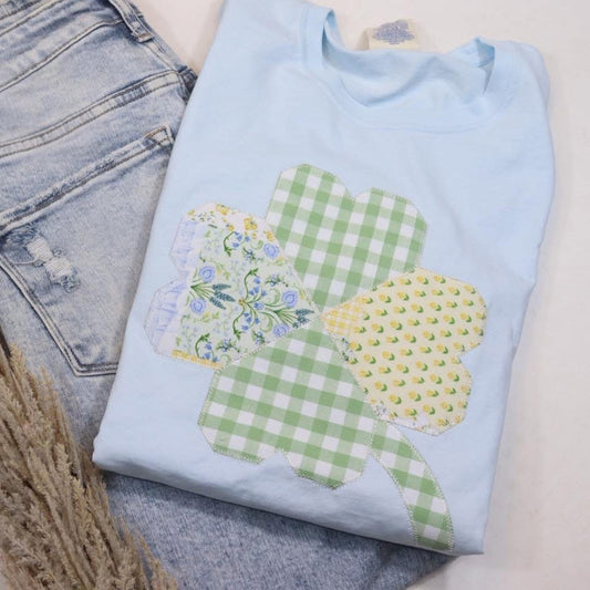 Patchwork Clover Short Sleeve