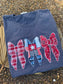 Patriotic Bows Short Sleeve