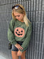 Orange Plaid Pumpkin Bucket Sweatshirt