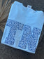 Blue Floral Short Sleeve - ANY STATE