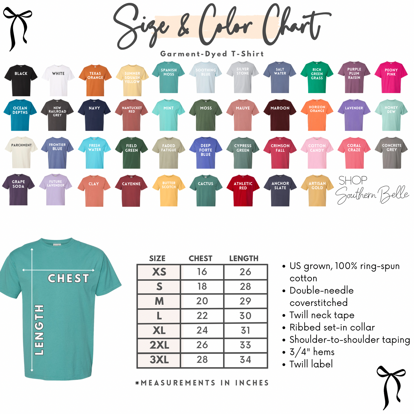 CUSTOM State Check Pigment Dyed Short Sleeve
