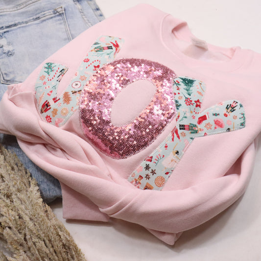 Pink Joy Sweatshirt
