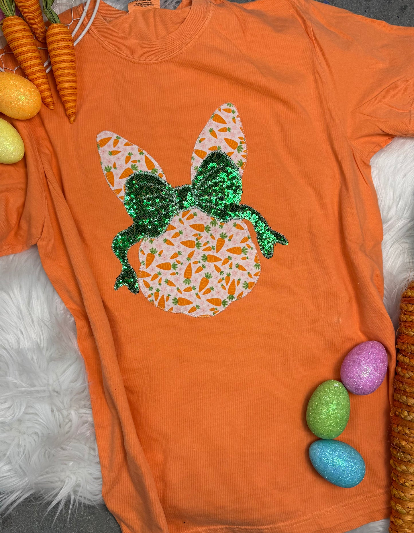 Big Bow Bunny Short Sleeve