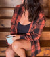 Mineral Wash Plaid Button Down