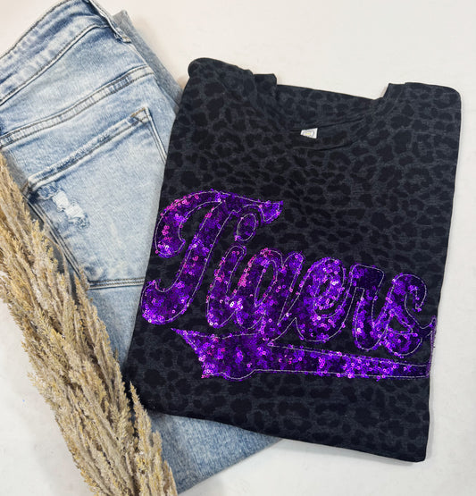 CUSTOM Sequins Short Sleeve