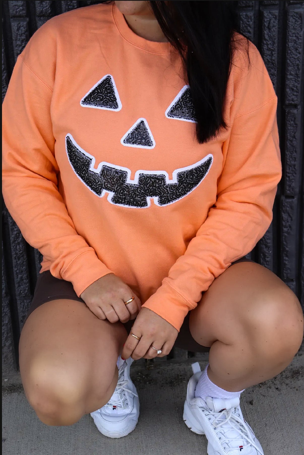 Pumpkin Face Sweatshirt