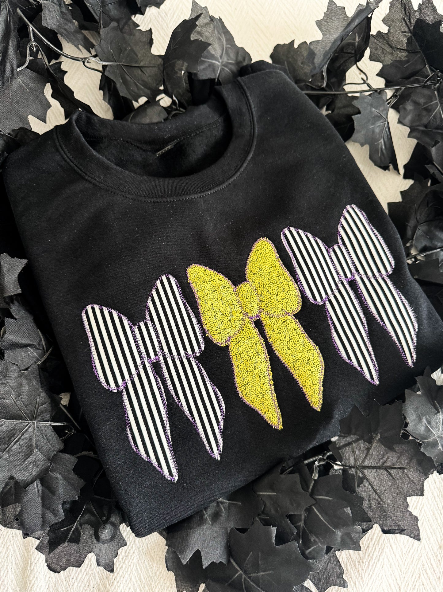 Halloween Bow Sweatshirt