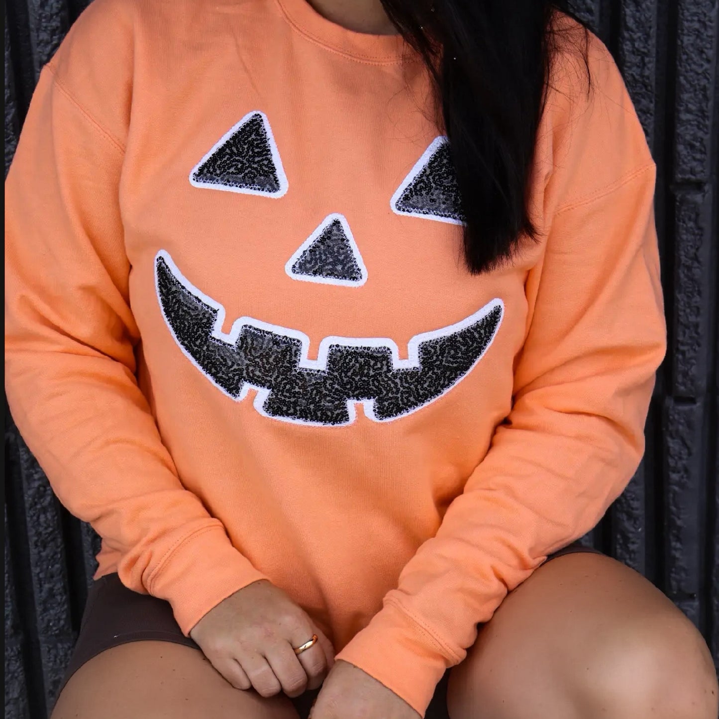 Pumpkin Face Sweatshirt