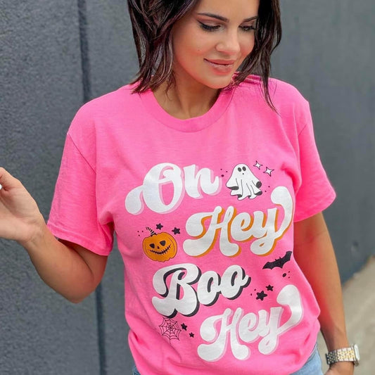 IN STOCK Hey Boo Short Sleeve