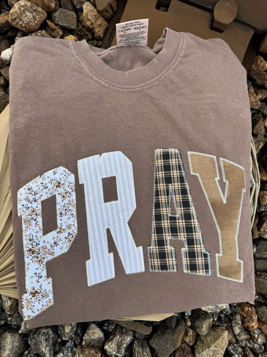 Brown Pray Short Sleeve