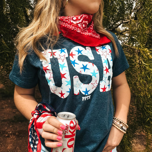 Stars USA Short Sleeve