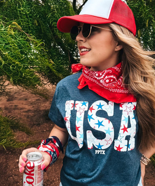 Stars USA Short Sleeve