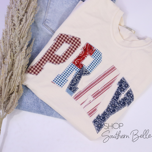 Cream Pray Short Sleeve