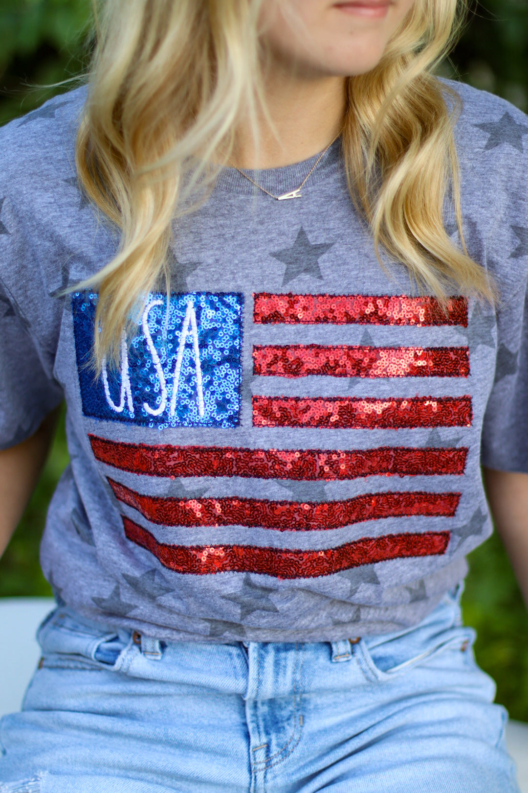 USA Flag Short Sleeve