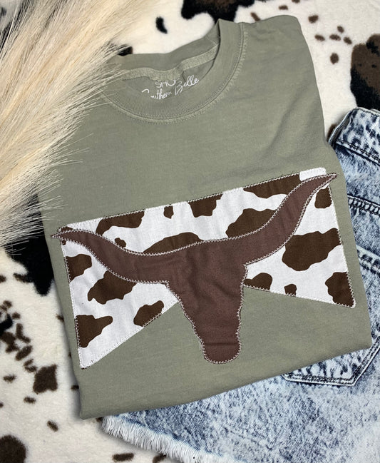 Western Longhorn Short Sleeve